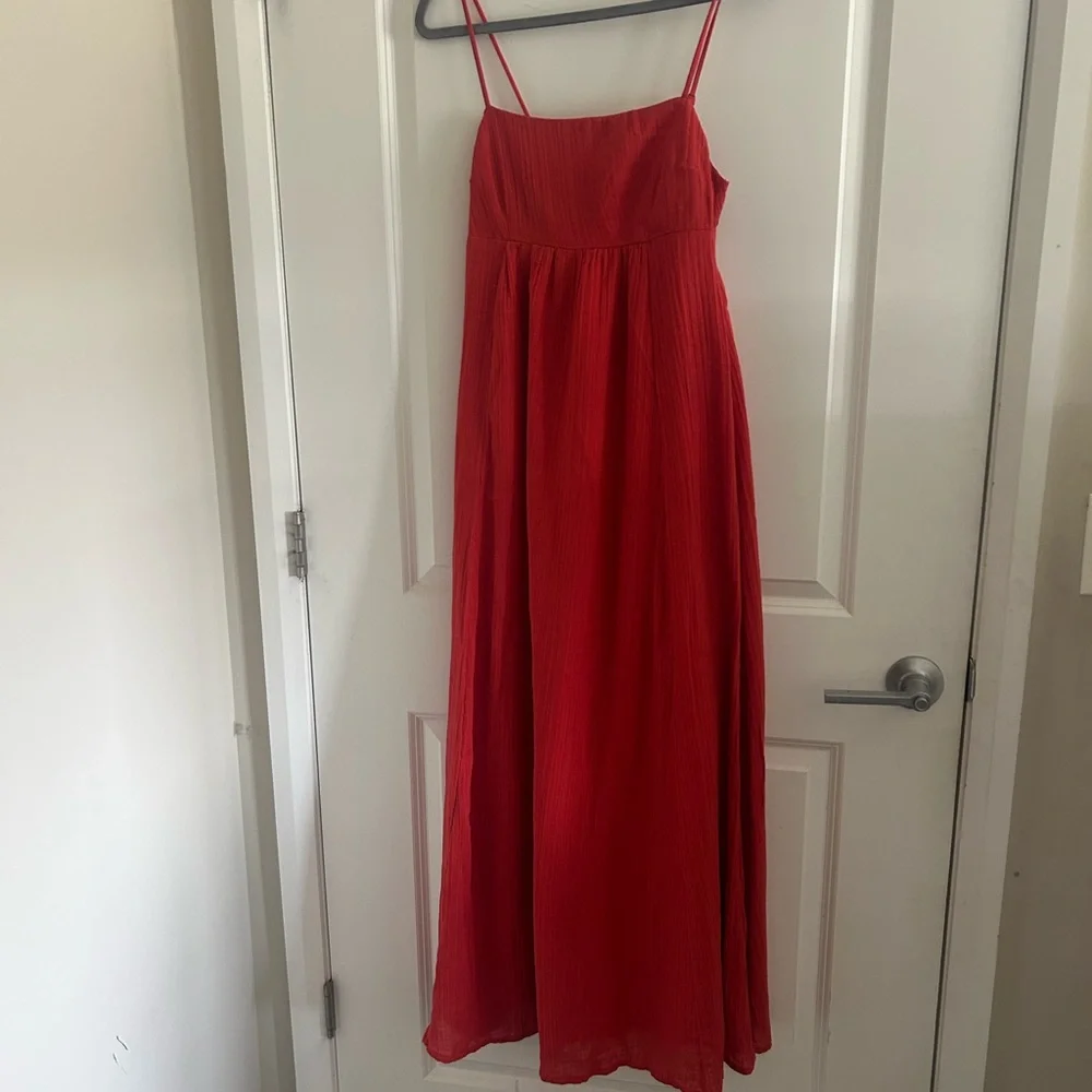 Abercrombie & Fitch Vibrant Red Dress